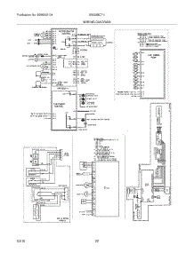22 - Wiring Diagram parts for Electrolux Refrigerator EW23BC71IW2 from AppliancePartsPros.com