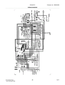 25 - Wiring Diagram parts for Electrolux Refrigerator EW23CS70IS1 from AppliancePartsPros.com