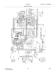 25 - Wiring Diagram parts for Electrolux Refrigerator EW23CS70IW4 from AppliancePartsPros.com