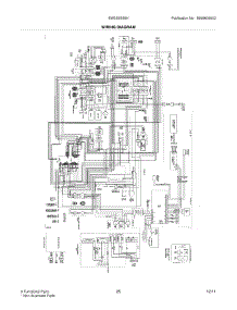 25 - Wiring Diagram parts for Electrolux Refrigerator EW23SS65HS3 from AppliancePartsPros.com