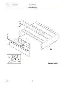 03 - Control Panel parts for Electrolux Oven E30EW75GPS2 from AppliancePartsPros.com