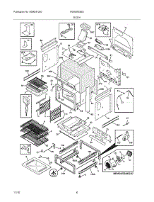 07 - Body parts for Electrolux Range EW30GS65GB8 from AppliancePartsPros.com