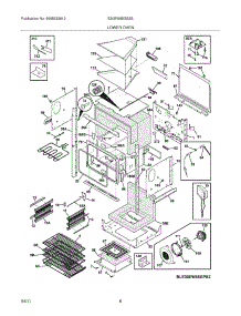 07 - Lower Oven parts for Electrolux Oven E30EW85GSS5 from AppliancePartsPros.com