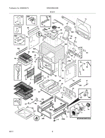 07 - Body parts for Electrolux Range EW30GS6CGSB from AppliancePartsPros.com
