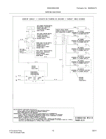 15 - Wiring Diagram parts for Electrolux Range EW30GS6CGSB from AppliancePartsPros.com