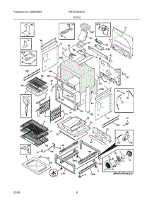 07 - Body parts for Electrolux Range EW30GS65GS7 from AppliancePartsPros.com