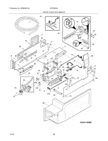 17 - Fresh Food Ice Maker parts for Electrolux Refrigerator EI27BS26JB0 from AppliancePartsPros.com