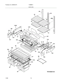 09 - Shelves parts for Electrolux Refrigerator EI28BS51IB0 from AppliancePartsPros.com