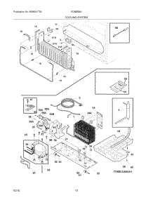 11 - System parts for Electrolux Refrigerator EI28BS56IB3 from AppliancePartsPros.com