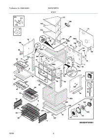 05 - Body parts for Electrolux Oven E30EW75EPS1 from AppliancePartsPros.com