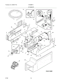 17 - Ice Maker parts for Electrolux Refrigerator EW28BS70IS0 from AppliancePartsPros.com