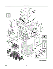 05 - Upper Oven parts for Electrolux Oven E30EW85EPS4 from AppliancePartsPros.com