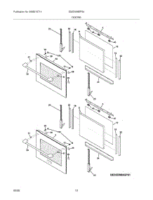 09 - Doors parts for Electrolux Oven E30EW85EPS4 from AppliancePartsPros.com