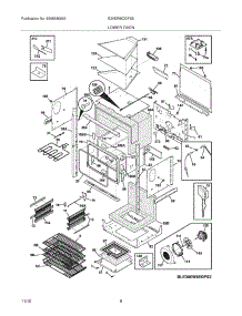 07 - Lower Oven parts for Electrolux Oven E30EW8CGPS5 from AppliancePartsPros.com