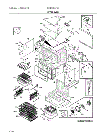 05 - Upper Oven parts for Electrolux Oven E30EW8CGPS4 from AppliancePartsPros.com