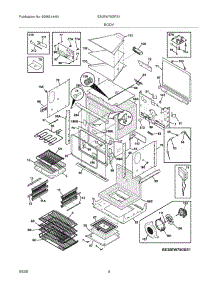 05 - Body parts for Electrolux Oven E30EW75GPS1 from AppliancePartsPros.com