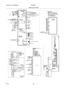 22 - Wiring Diagram parts for Electrolux Refrigerator EW28BS71IS1 from AppliancePartsPros.com