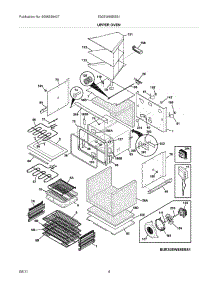 05 - Upper Oven parts for Electrolux Oven E30EW85ESS1 from AppliancePartsPros.com