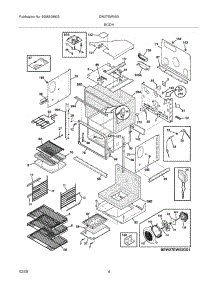 05 - Body parts for Electrolux Oven EW27EW55GW2 from AppliancePartsPros.com