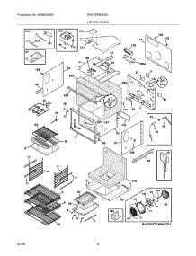 05 - Upper Oven parts for Electrolux Oven EW27EW65GS1 from AppliancePartsPros.com