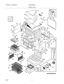 05 - Upper Oven parts for Electrolux Oven E30EW85GSS2 from AppliancePartsPros.com