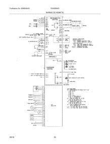 24 - Wiring Schematic parts for Electrolux Refrigerator EI26SS55GS5 from AppliancePartsPros.com