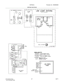 21 - Wiring Diagram parts for Electrolux Refrigerator EI27BS26JW3 from AppliancePartsPros.com