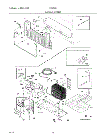 11 - Cooling System parts for Electrolux Refrigerator EI28BS56IS0 from AppliancePartsPros.com