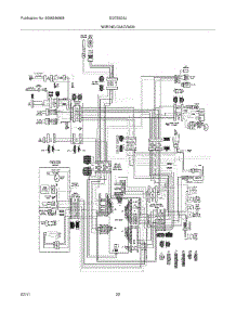 22 - Wiring Diagram parts for Electrolux Refrigerator EI27BS26JS3 from AppliancePartsPros.com