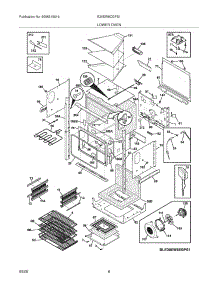 07 - Lower Oven parts for Electrolux Oven E30EW8CGPS1 from AppliancePartsPros.com