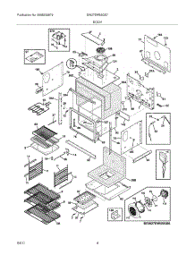 05 - Body parts for Electrolux Oven EW27EW55GS7 from AppliancePartsPros.com