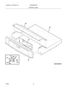 03 - Control Panel parts for Electrolux Oven EW30EW55GS2 from AppliancePartsPros.com
