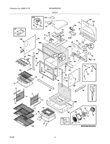 05 - Body parts for Electrolux Oven EW30EW55GS2 from AppliancePartsPros.com