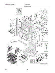 07 - Lower Oven parts for Electrolux Oven EW30EW65GB7 from AppliancePartsPros.com