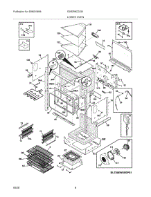 07 - Lower Oven parts for Electrolux Oven E30EW8CGSS1 from AppliancePartsPros.com