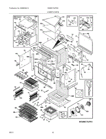 07 - Lower Oven parts for Electrolux Oven E30MC75JPS3 from AppliancePartsPros.com