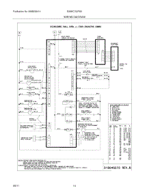 10 - Wiring Diagram parts for Electrolux Oven E30MC75JPS3 from AppliancePartsPros.com