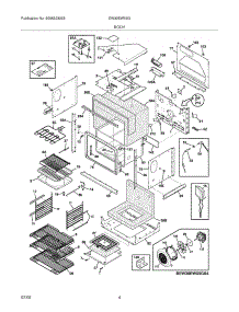 05 - Body parts for Electrolux Oven EW30EW55GB4 from AppliancePartsPros.com