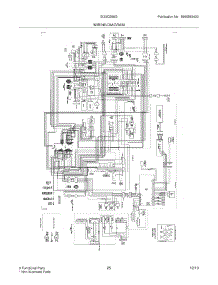 25 - Wiring Diagram parts for Electrolux Refrigerator EI23CS55GB6 from AppliancePartsPros.com