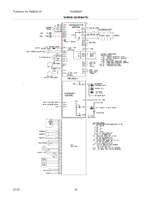 24 - Wiring Schematic parts for Electrolux Refrigerator EI26SS55GW3 from AppliancePartsPros.com