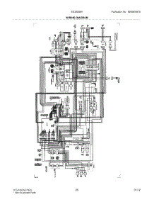 25 - Wiring Diagram parts for Electrolux Refrigerator EI23SS55HS0 from AppliancePartsPros.com