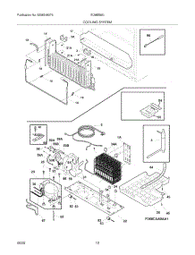 11 - Cooling System parts for Electrolux Refrigerator EI28BS55IW0 from AppliancePartsPros.com