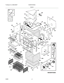 05 - Body parts for Electrolux Oven E30EW7CESS2 from AppliancePartsPros.com