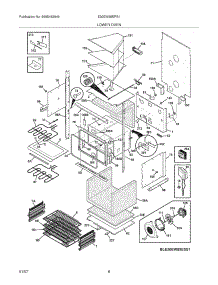 07 - Lower Oven parts for Electrolux Oven E30EW85EPS1 from AppliancePartsPros.com
