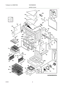 05 - Upper Oven parts for Electrolux Oven E30EW85GSS4 from AppliancePartsPros.com