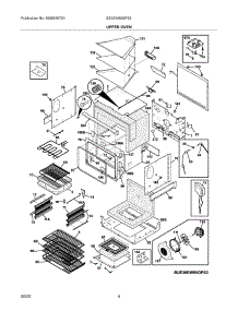 05 - Upper Oven parts for Electrolux Oven E30EW85GPS3 from AppliancePartsPros.com