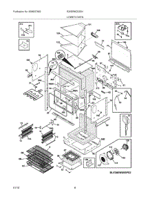 07 - Lower Oven parts for Electrolux Oven E30EW8CGSS4 from AppliancePartsPros.com