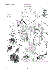 05 - Upper Oven parts for Electrolux Oven E30EW8CGSS2 from AppliancePartsPros.com