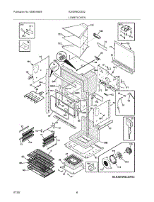 07 - Lower Oven parts for Electrolux Oven E30EW8CGSS2 from AppliancePartsPros.com