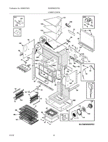 07 - Lower Oven parts for Electrolux Oven E30EW8CGPS3 from AppliancePartsPros.com